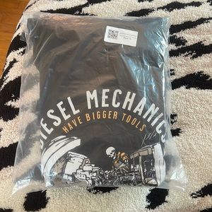 Workman trading hoodie, diesel Mechanics